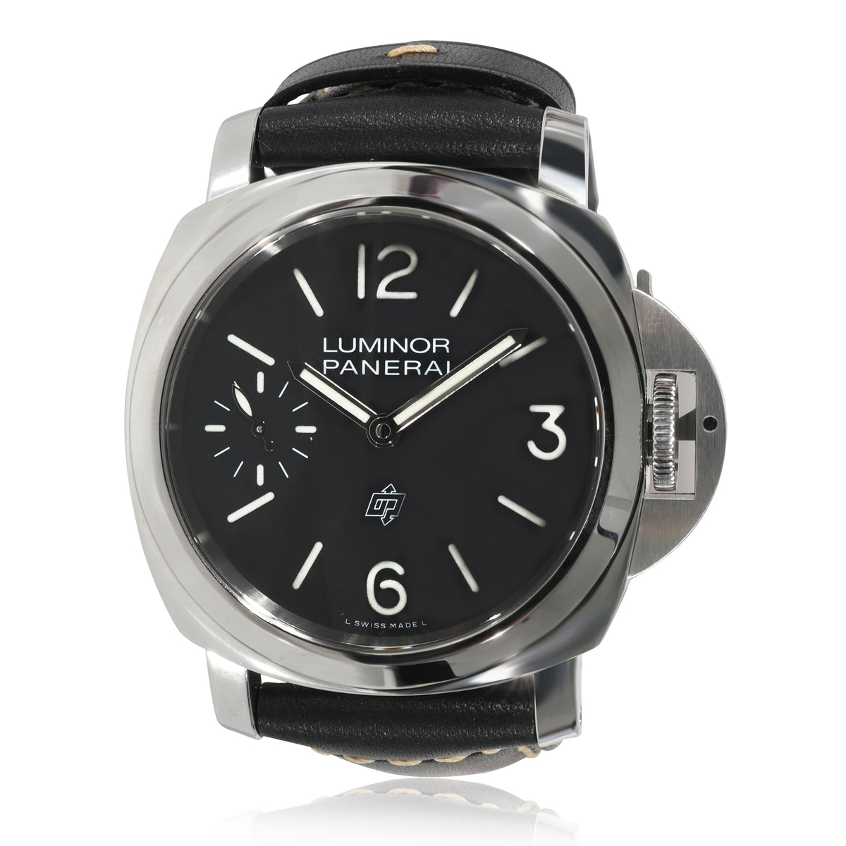 Panerai Luminor Logo PAM01084 Mens Watch in  Stainless Steel