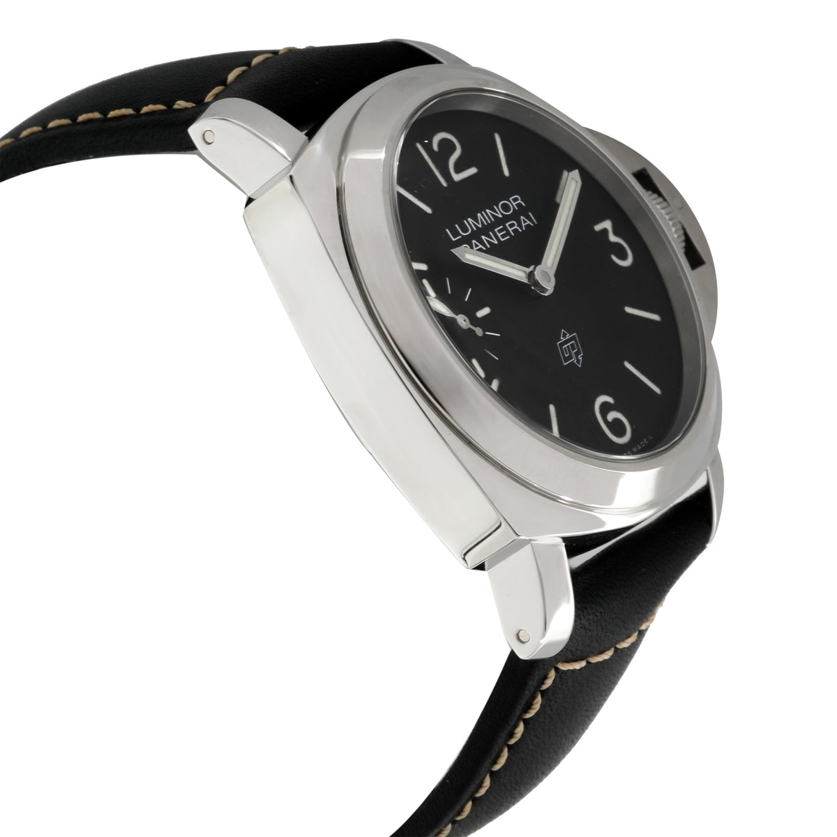 Panerai Luminor Logo PAM01084 Mens Watch in  Stainless Steel