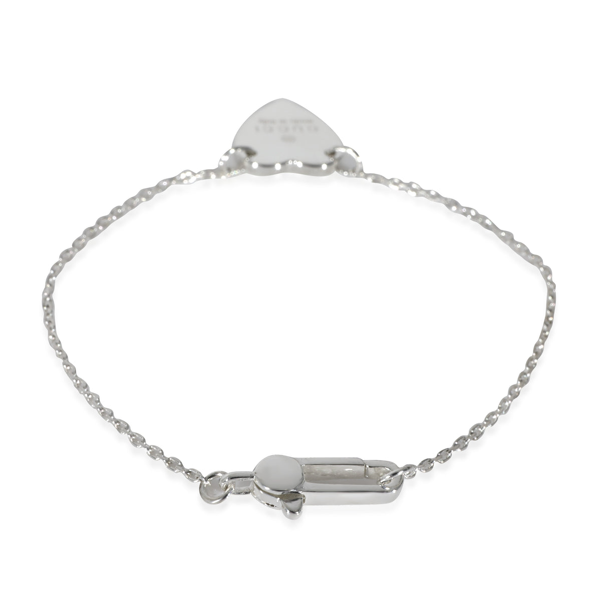 Gucci Trademark Bracelet With Heart in Sterling Silver