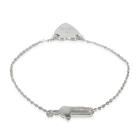 Gucci Trademark Bracelet With Heart in Sterling Silver