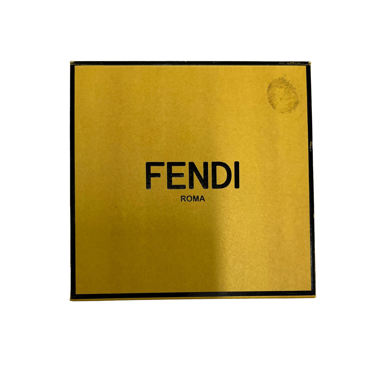 Fendi F Is For Fendi Hoop Earring in Gold & Palladium Plating