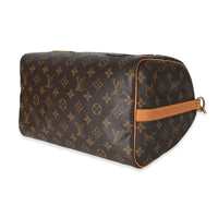 Louis Vuitton Monogram Canvas Patches Speedy Bandouliere 30