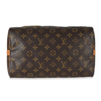 Louis Vuitton Monogram Canvas Patches Speedy Bandouliere 30