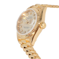 Rolex Datejust 69178 Womens Watch in 18kt Yellow Gold