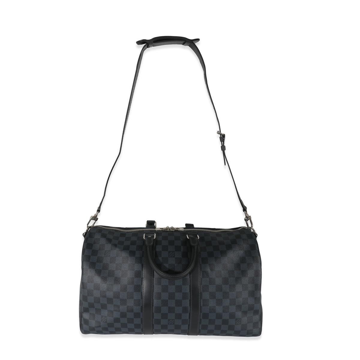 Louis Vuitton Keepall Bandouliere Bag Damier Cobalt 45 Blue