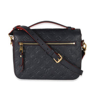 Louis Vuitton Marine Rouge Monogram Empreinte Pochette Metis