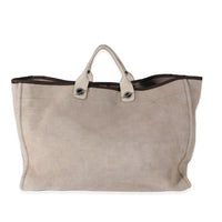 Chanel Beige Canvas Large Deauville Tote