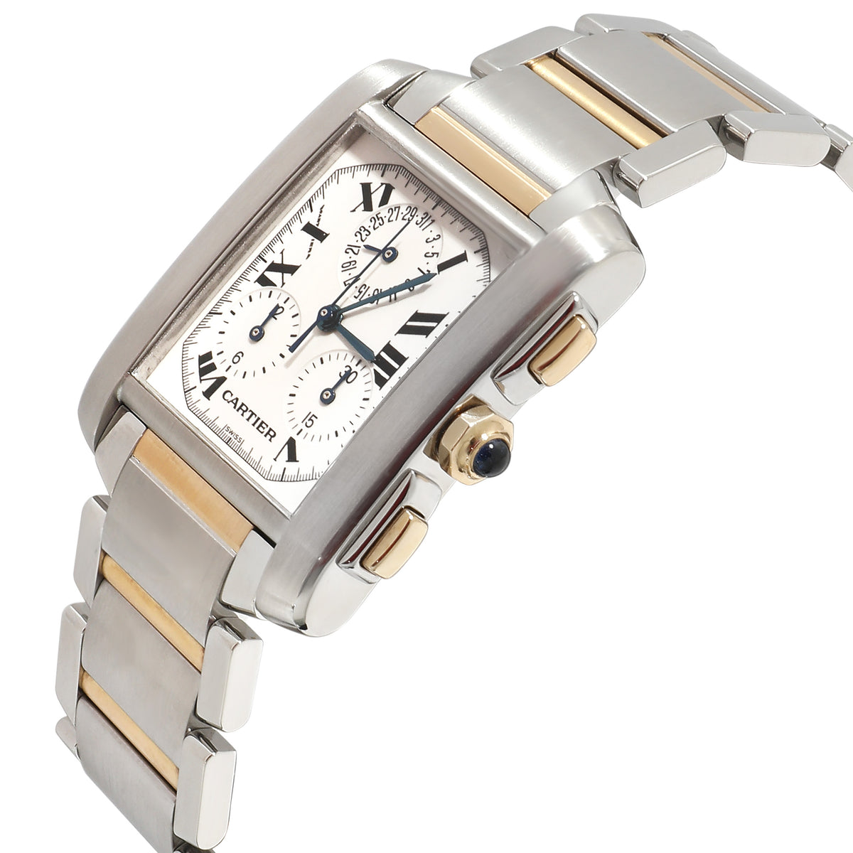 Cartier Tank Louis Cartier W159756 Unisex Watch in 18k Yellow Gold