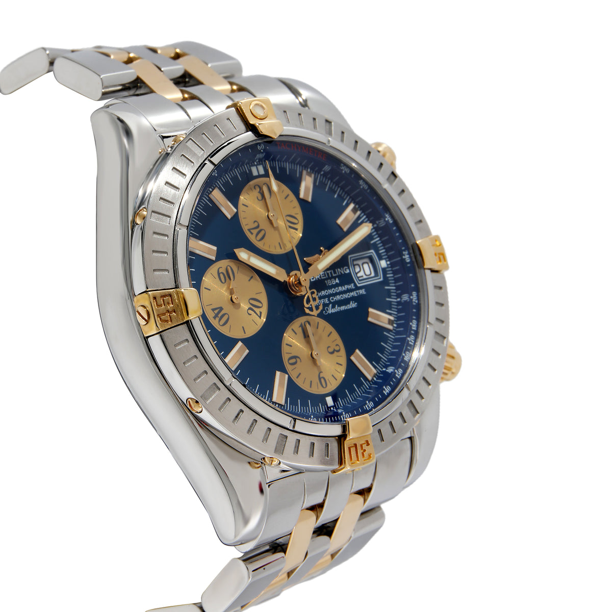 Breitling Chronomat Evolution B13356 Men's Watch in 18kt Stainless