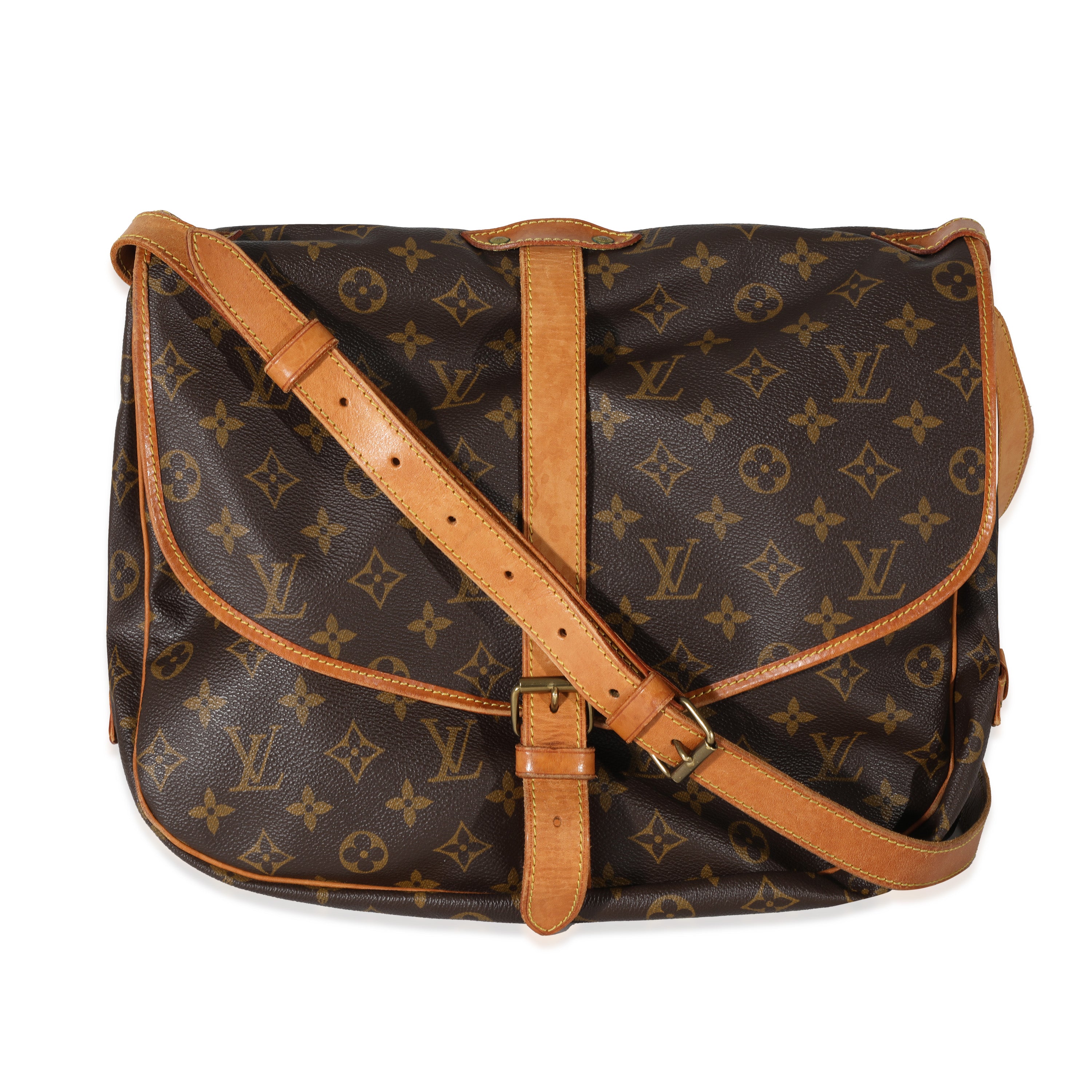 Louis Vuitton Vintage Monogram Canvas Saumur 35, myGemma