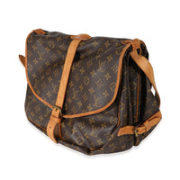 Louis Vuitton Vintage Monogram Canvas Saumur 35