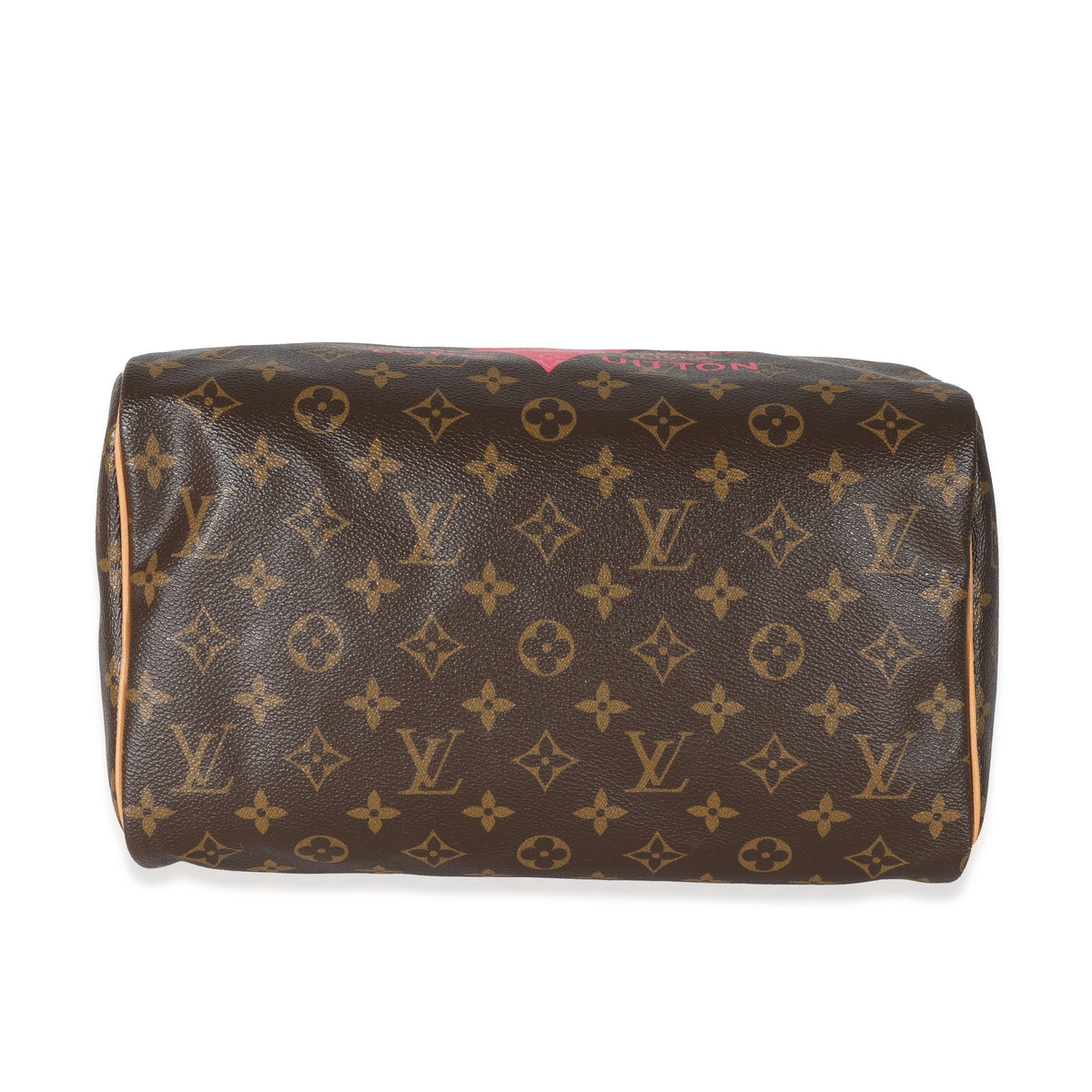 Louis Vuitton V Speedy 30 Grenade Monogram Satchel Bag