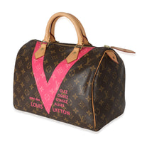 Louis Vuitton Monogram Canvas & Grenade V Speedy 30