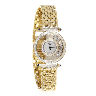 Chopard Happy Diamonds 4118 1 Womens Watch in 18kt Yellow Gold