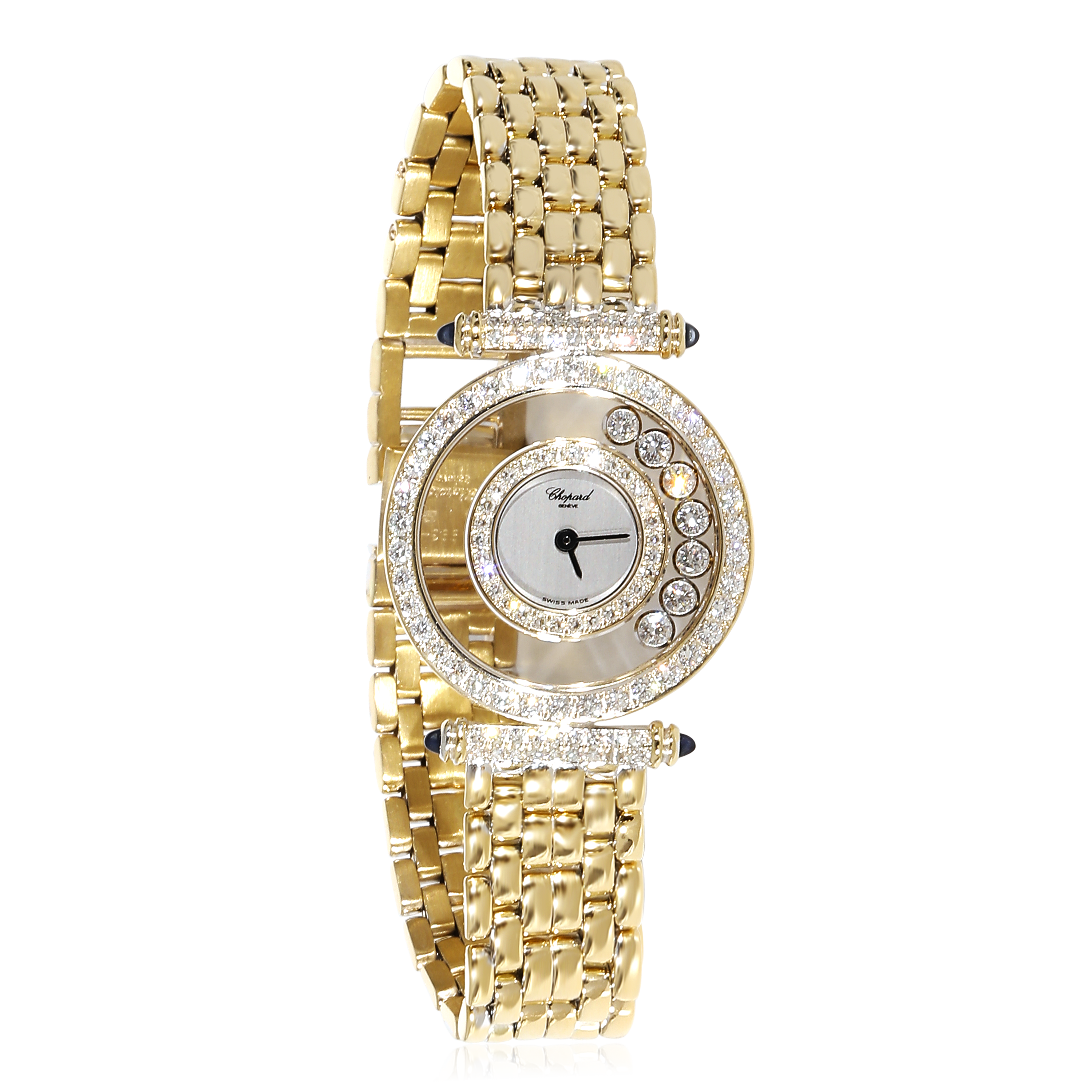 Chopard Happy Diamonds 4118 1 Women s Watch in 18kt Yellow Gold