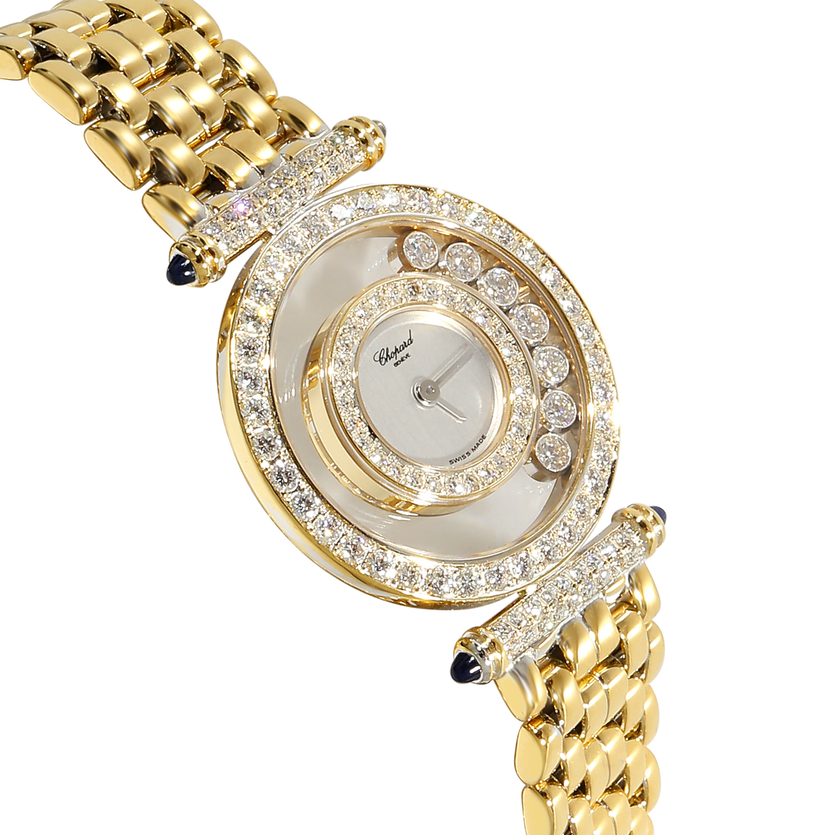 Chopard Happy Diamonds 4118 1 Womens Watch in 18kt Yellow Gold