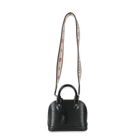 Louis Vuitton Black Epi Alma BB