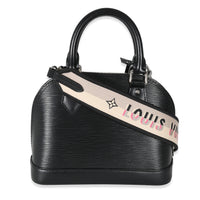 Louis Vuitton Black Epi Alma BB