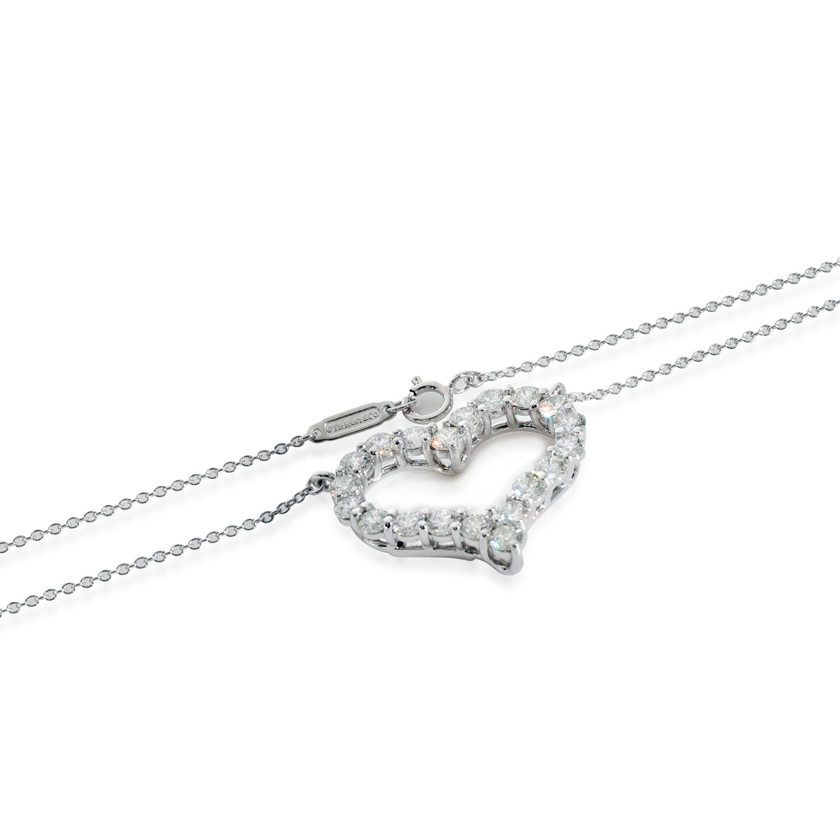 Tiffany & Co. Diamond Heart Pendant, Large Model – CIRCA