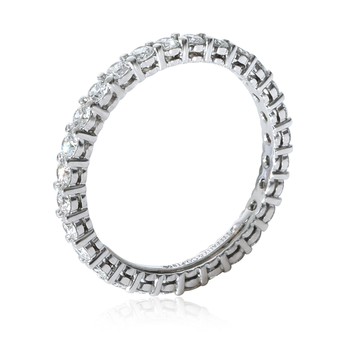 Tiffany & Co. Forever Diamond Band in  Platinum 0.85 CTW