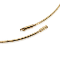 Cartier Tube Chain Necklace in 18k Yellow Gold