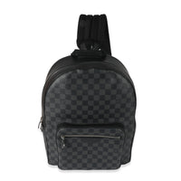 Louis Vuitton Canvas Damier Graphite Josh Backpack