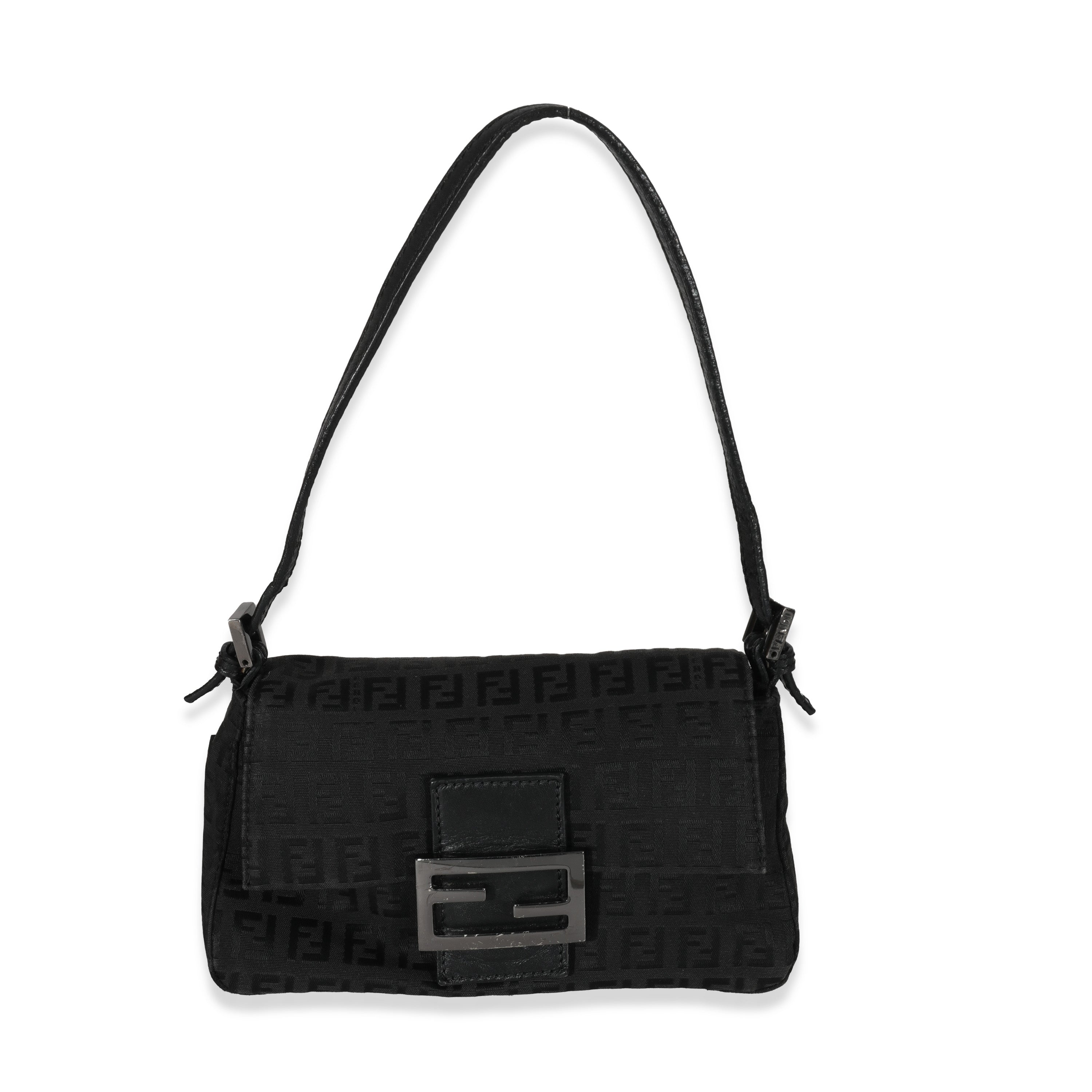 Fendi Vintage Black Leather Janus Bag – Amarcord Vintage Fashion