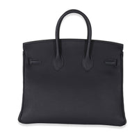 Hermès Bleu Nuit Togo Birkin 25 PHW