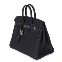 Hermès Bleu Nuit Togo Birkin 25 PHW