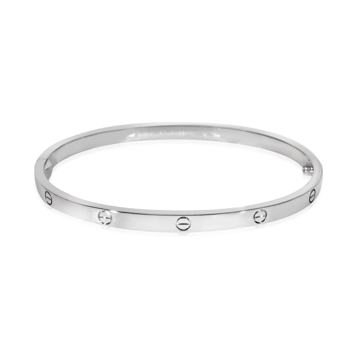 Cartier Love Bracelet, Small Model (White Gold)