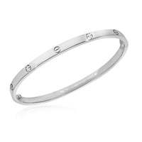 Cartier Love Bracelet, Small Model (White Gold)