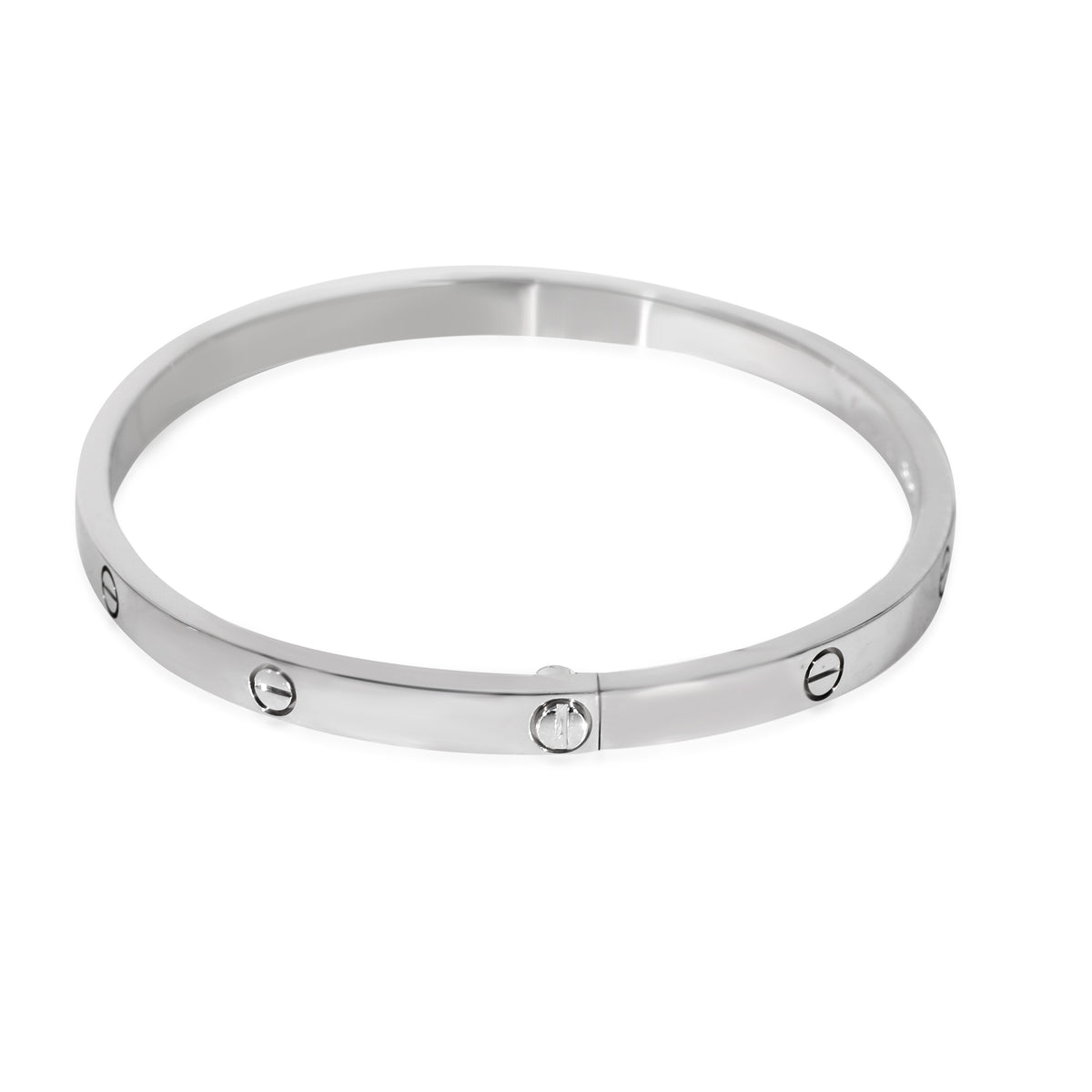 Cartier Love Bracelet, Small Model (White Gold)