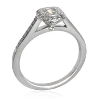 Tiffany & Co. Legacy Diamond Engagement Ring in  Platinum H VS1 0.49 CTW