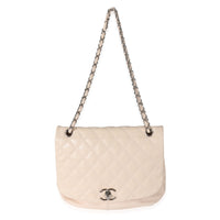 Chanel Cream Lambskin Trianon Messenger Bag