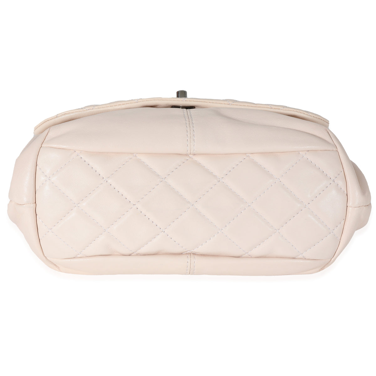 Chanel Cream Lambskin Trianon Messenger Bag