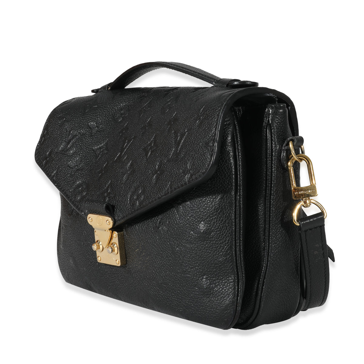 Louis Vuitton Black Monogram Empreinte Pochette Metis myGemma