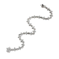 BVLGARI Diamond Cluster Bracelet in 18k White Gold 2.00 CTW