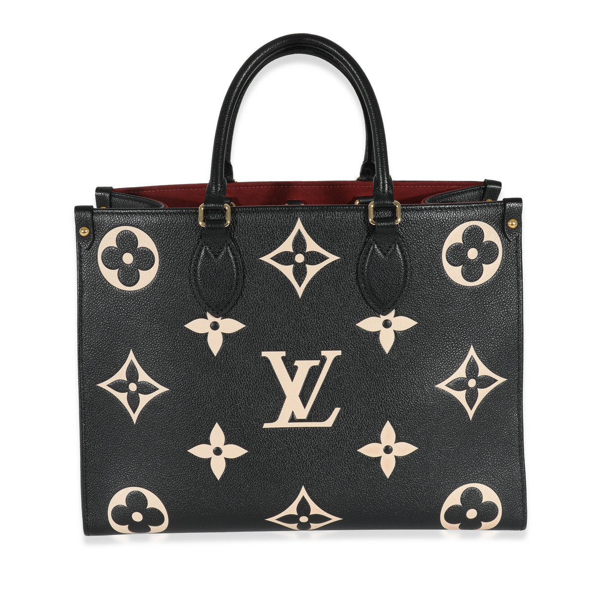 LOUIS VUITTON Women's Onthego MM Leather in Blue