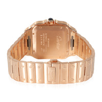 Cartier Santos de Cartier WGSA0007 Mens Watch in 18kt Rose Gold