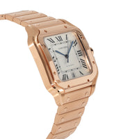 Cartier Santos de Cartier WGSA0007 Mens Watch in 18kt Rose Gold