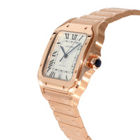 Cartier Santos de Cartier WGSA0007 Mens Watch in 18kt Rose Gold