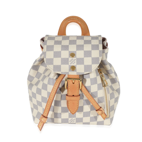 Louis Vuitton Damier Azur Canvas Sperone BB Backpack, myGemma