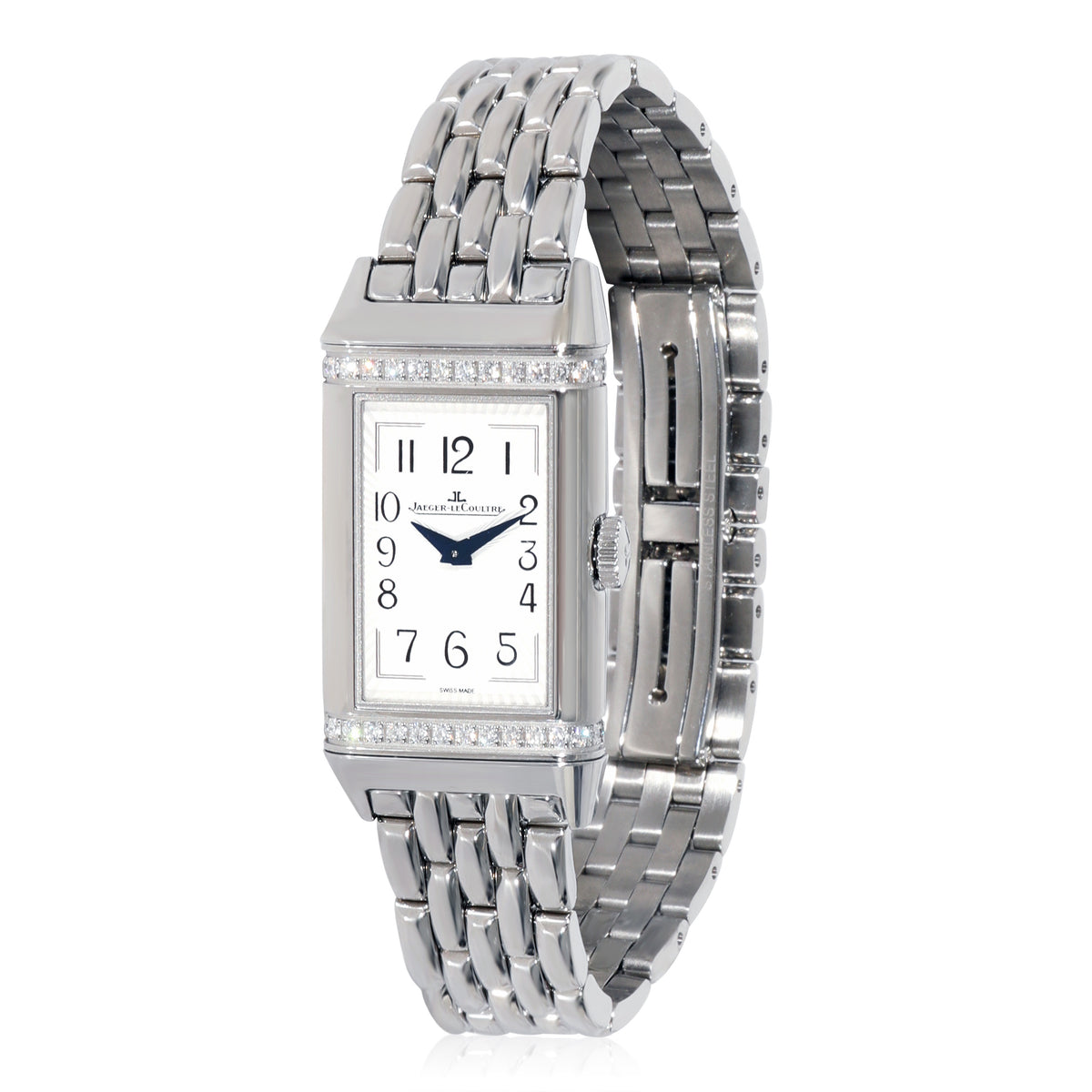 Jaeger LeCoultre Reverso One Duetto Q338120 Women s Watch in Stainless Steel