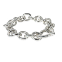 Tiffany & Co. Heart Clasp Bracelet in Sterling Silver