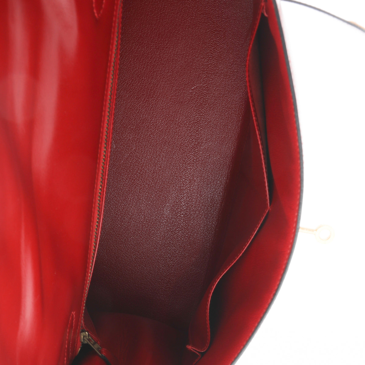 Hermes Rouge H Box Sellier Kelly 32 Bag – The Closet