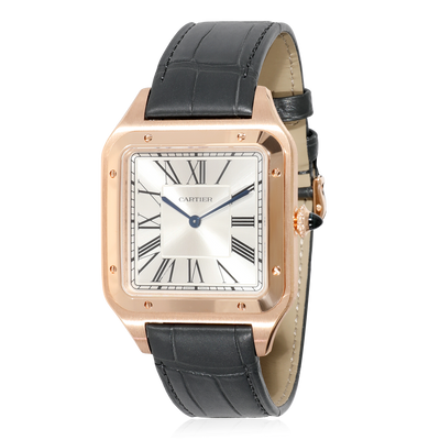 Cartier Santo-Dumont WGSA0032 Mens Watch in 18kt Rose Gold