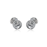 Cartier Love Stud Earrings in 18k White Gold