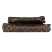 Louis Vuitton Monogram Canvas Khaki Multi Pochette Accessoires