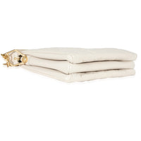 Louis Vuitton Cream Puffy Lambskin Monogram Coussin PM