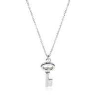 Tiffany & Co. Mini Oval Key Pendant in Sterling Silver